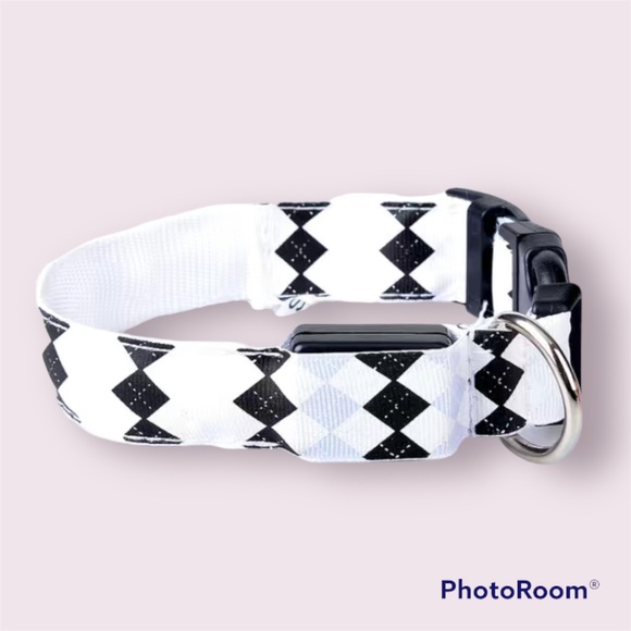 Dog Led Light Dog Collar Grid Design Poshmark